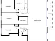 NEUILLY SUR SEINE - BEAU 4-5 PIECES DE 100m2 — photo 4