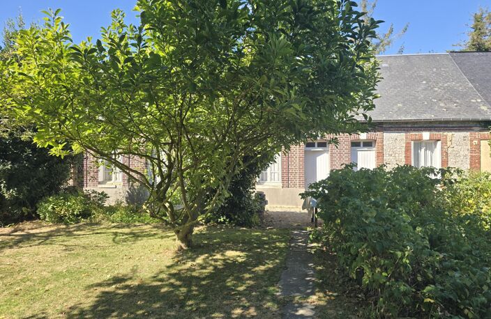 Maison brique et silex axe Fécamp Cany-Barville  — photo 2