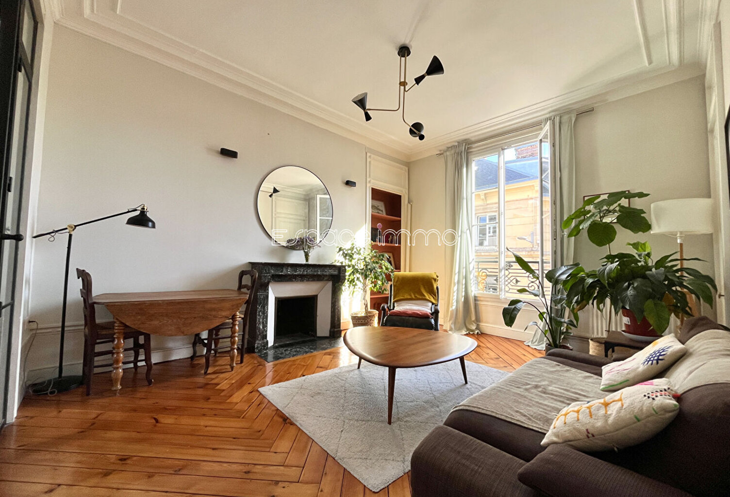 APPARTEMENT T3 MEUBLE - 2 CHAMBRES - DE 60M² À ROUEN - PROXIMITE GARE — photo 1
