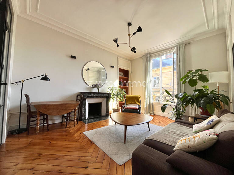 APPARTEMENT T3 MEUBLE - 2 CHAMBRES - DE 60M² À ROUEN - PROXIMITE GARE — photo 1
