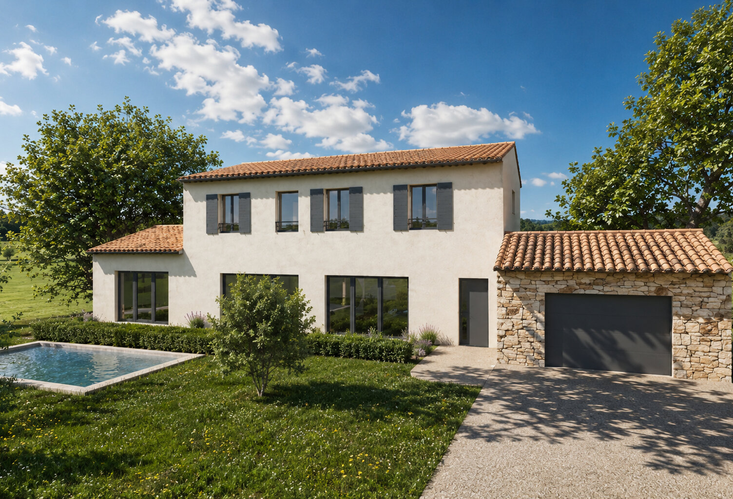 CRUYES  PUYRICARD - TERRAIN DOMAINE SECURISE — photo 1