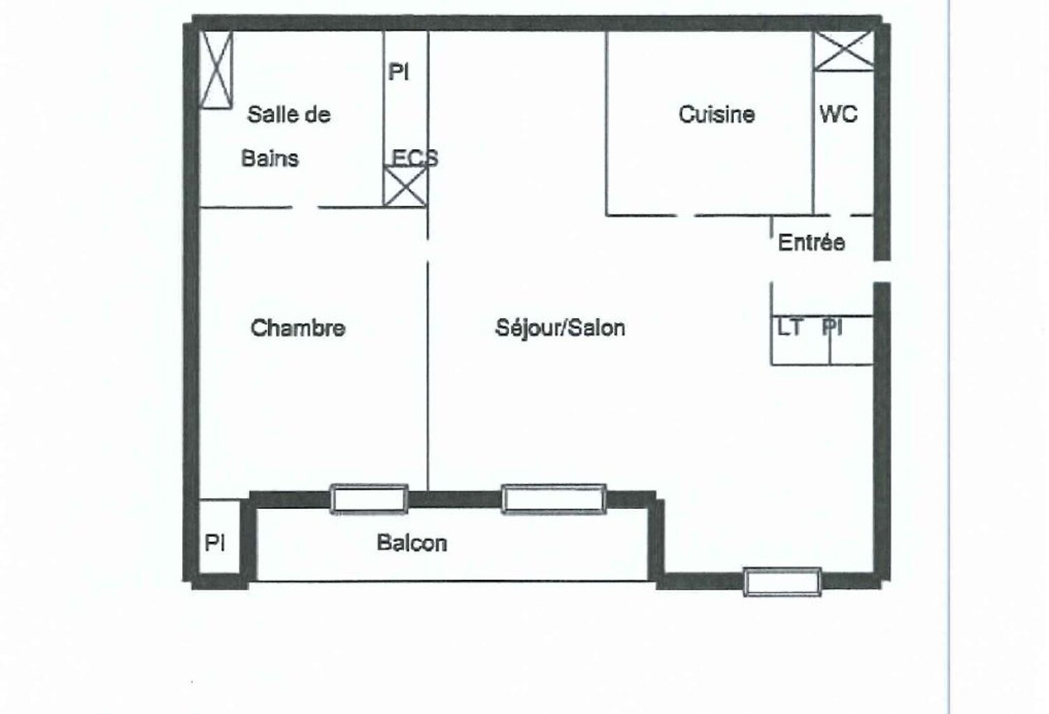 Appartement 2 p à PARIS 11ème — photo 1