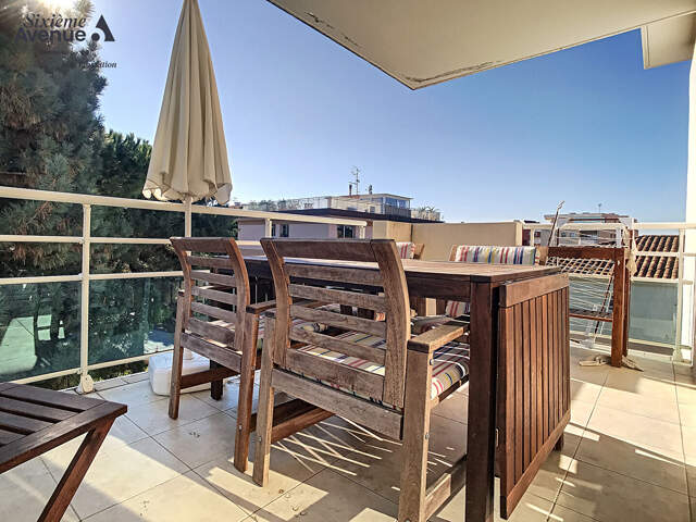 Cagnes-sur-mer - VESPINS 3 pièces meublé 57,49m² - terrasse - garage — photo du bien