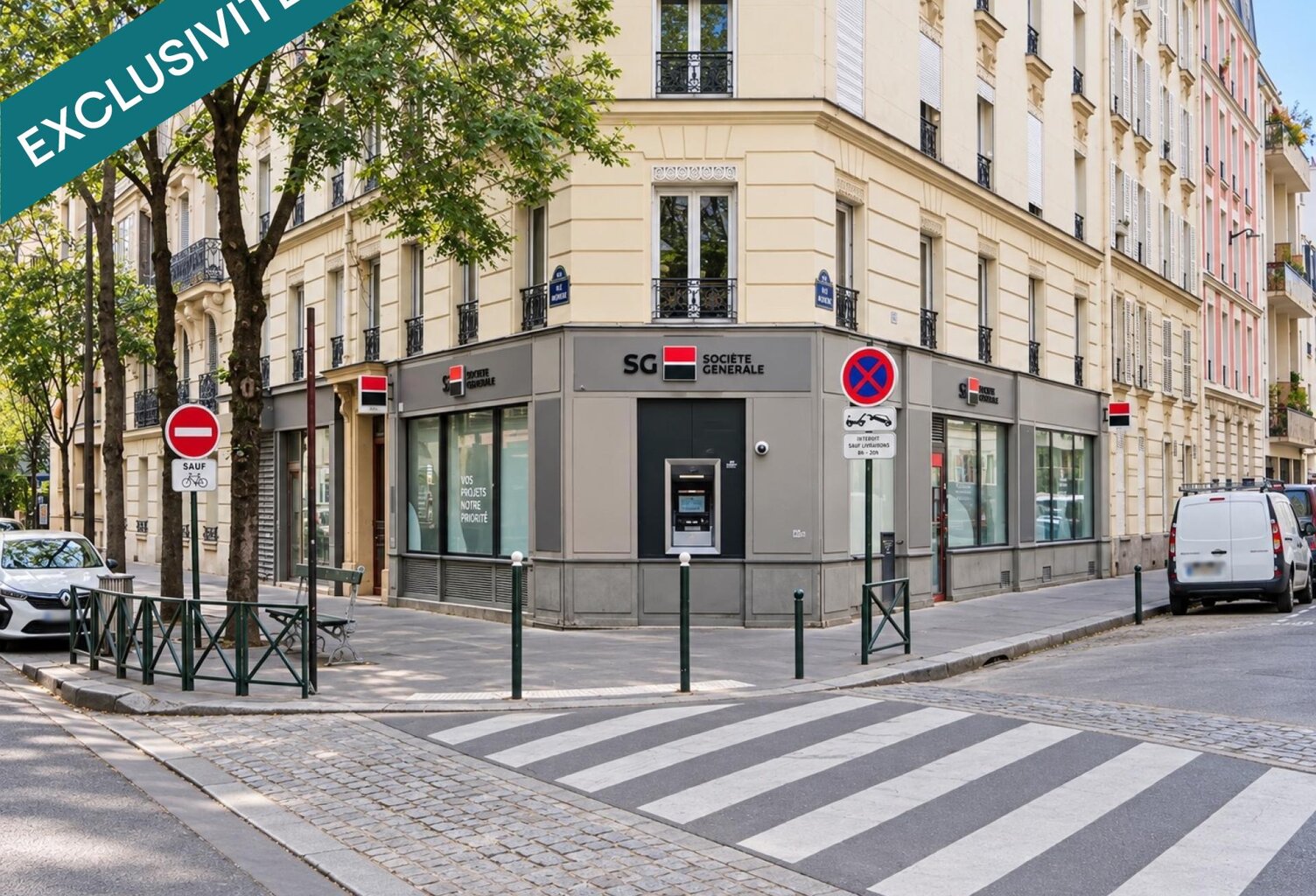 MURS OCCUPÉS  BANQUE SOCIÉTÉ GÉNÉRALE DEPUIS 1968 — photo 1