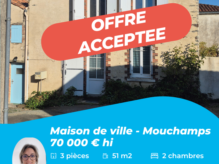 Vente Maison de ville 3 pièces — photo 1