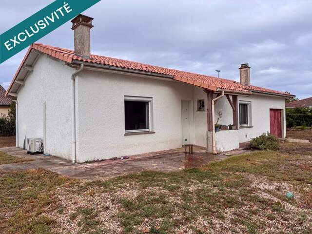 Maison 89m2, 2 chambres, 870m2 de terrrain et piscine — photo du bien