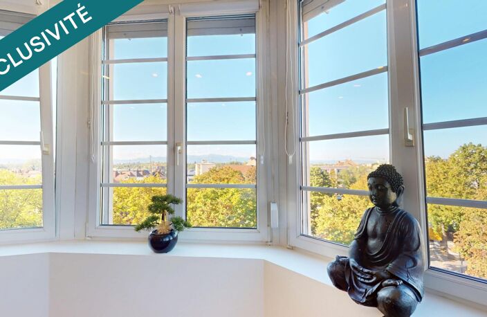 Mulhouse  Appartement 5 pièces 101 m² rénové, dernier étage avec vue Vosges — photo 3