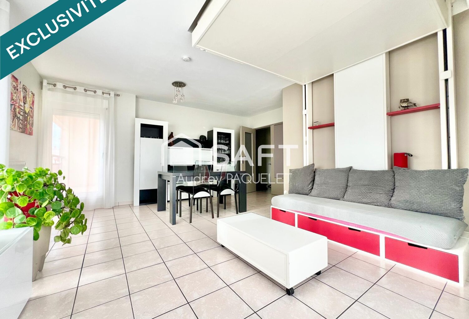 T4 lumineux avec terrasse, balcon, parking et cave - Proche centre ville et St Joseph — photo 1