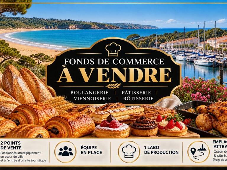 BELLE AFFAIRE DE BOULANGERIE-PÂTISSERIE  2 MAGASINS,  1 LABORATOIRE DE PRODUCTION &  1 ÉQUIPE EN PLACE — photo 1