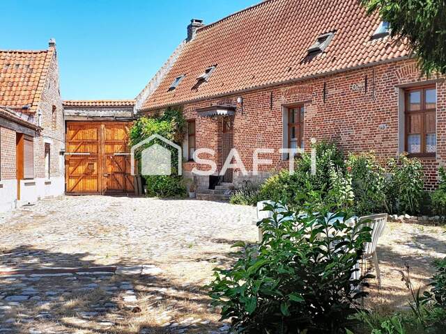 Corps de ferme - Maison : 128 m2 - Terrain : 2800m2 — photo du bien