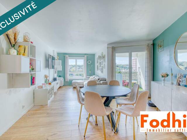 Appartement 3 pièces de 73m² au 4éme et dernier étage avec une loggia et un parking — photo du bien