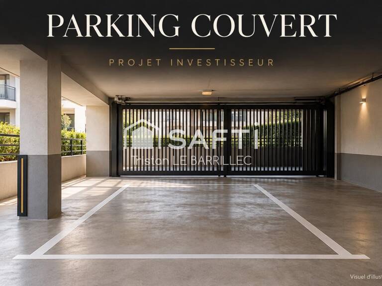 Place de parking couverte  Résidence sécurisée — photo 1