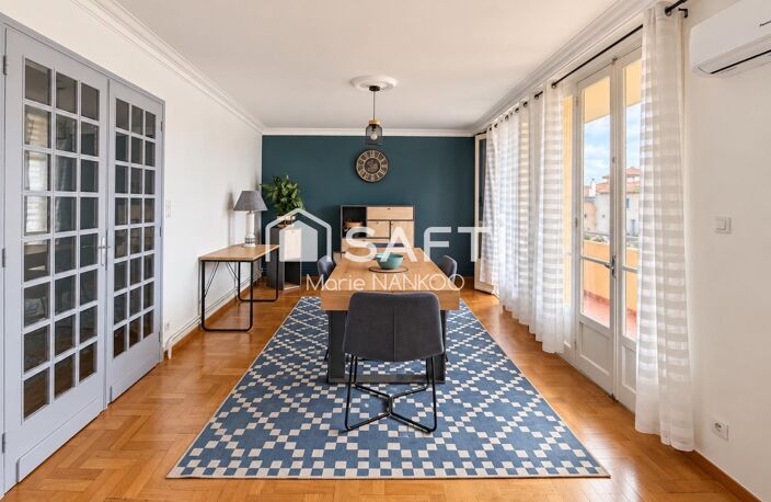 Carcassonne  appartement de 100 m² avec balcon, garage et cave  à pied du centre-ville — photo 2