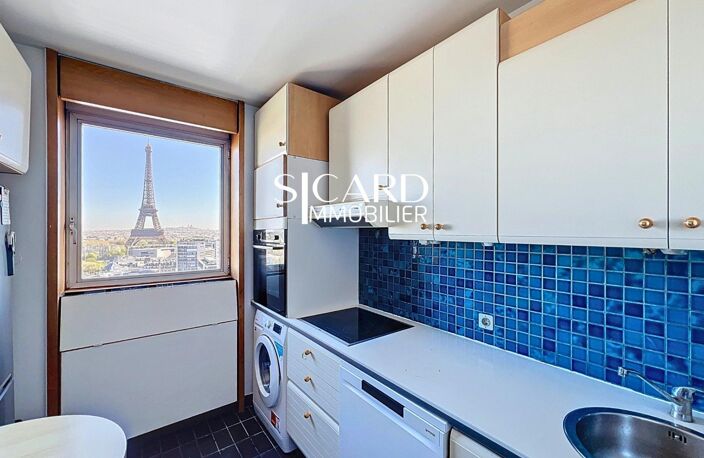 Tour Eiffel et Seine en face, au 21e étage — photo 4