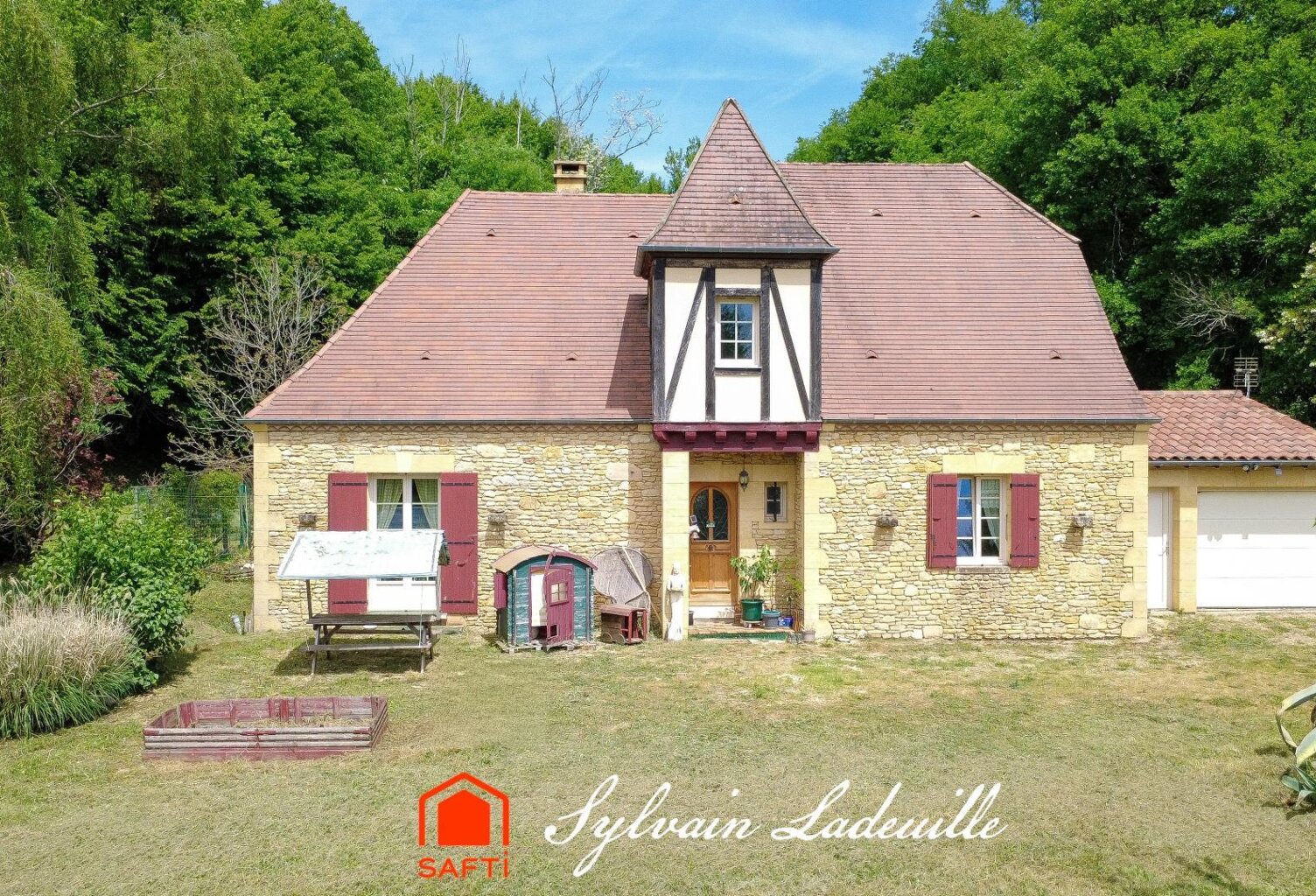 Le charme du Périgord Noir avec vue sur l'étang — photo 1