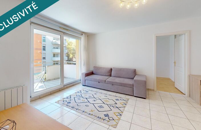 Mulhouse Nouveau Bassin  Appartement T2 de avec balcon, ascenseur et cave — photo 4