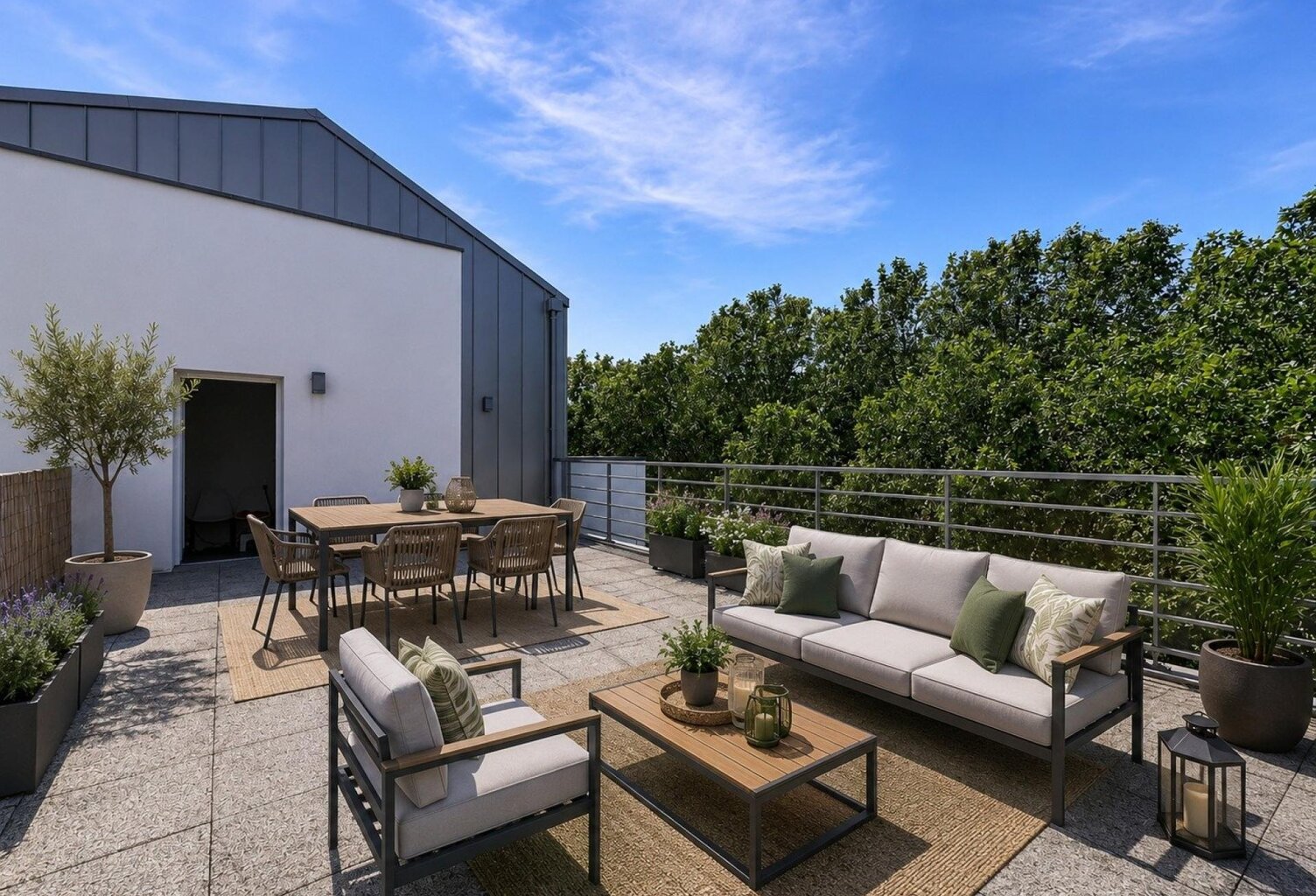 Appartement de 4 pièces récent en Rooftop — photo 1