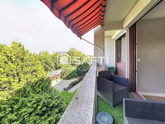Appartement 3 pièces de 64 m², triple exposition sans vis à vis, 2 chambres, parking souterrain, cave — photo du bien