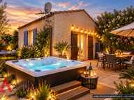 ROUJAN  VILLA D'EXCEPTION 218 M² + GÎTE INDÉPENDANT | PISCINE CHAUFFÉE | 1 690 M² | 690 000  — photo 2