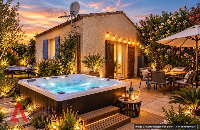 ROUJAN  VILLA D'EXCEPTION 218 M² + GÎTE INDÉPENDANT | PISCINE CHAUFFÉE | 1 690 M² | 690 000  — photo 2
