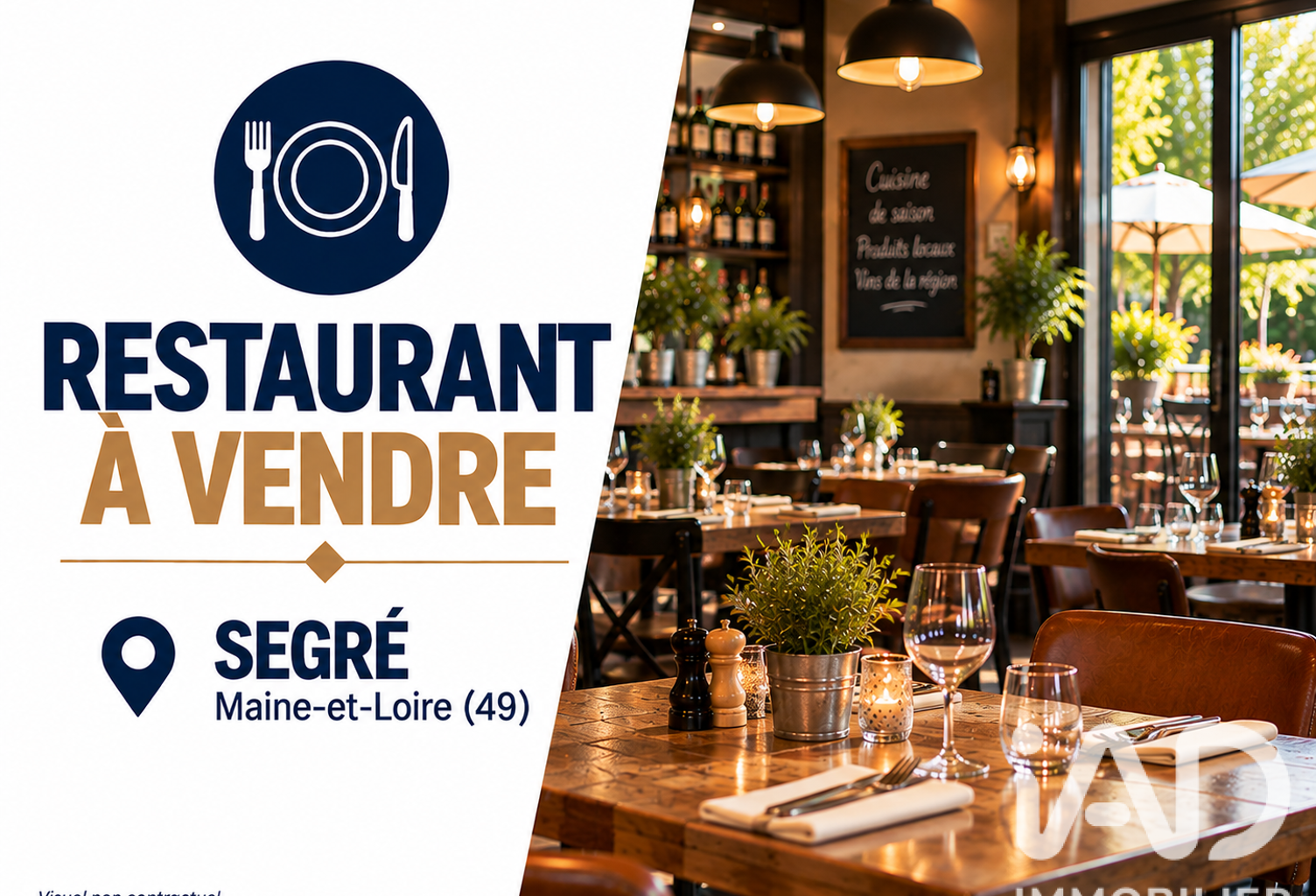 Vente Restaurant 190 m&sup2; — photo 1