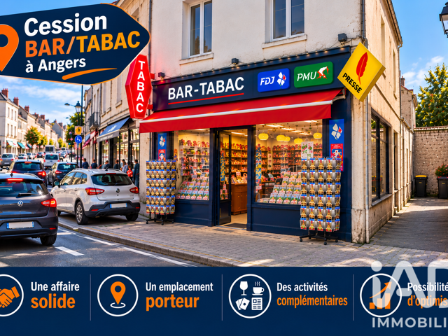 Vente Bar, Brasserie, Tabac 200 m&sup2; — photo du bien