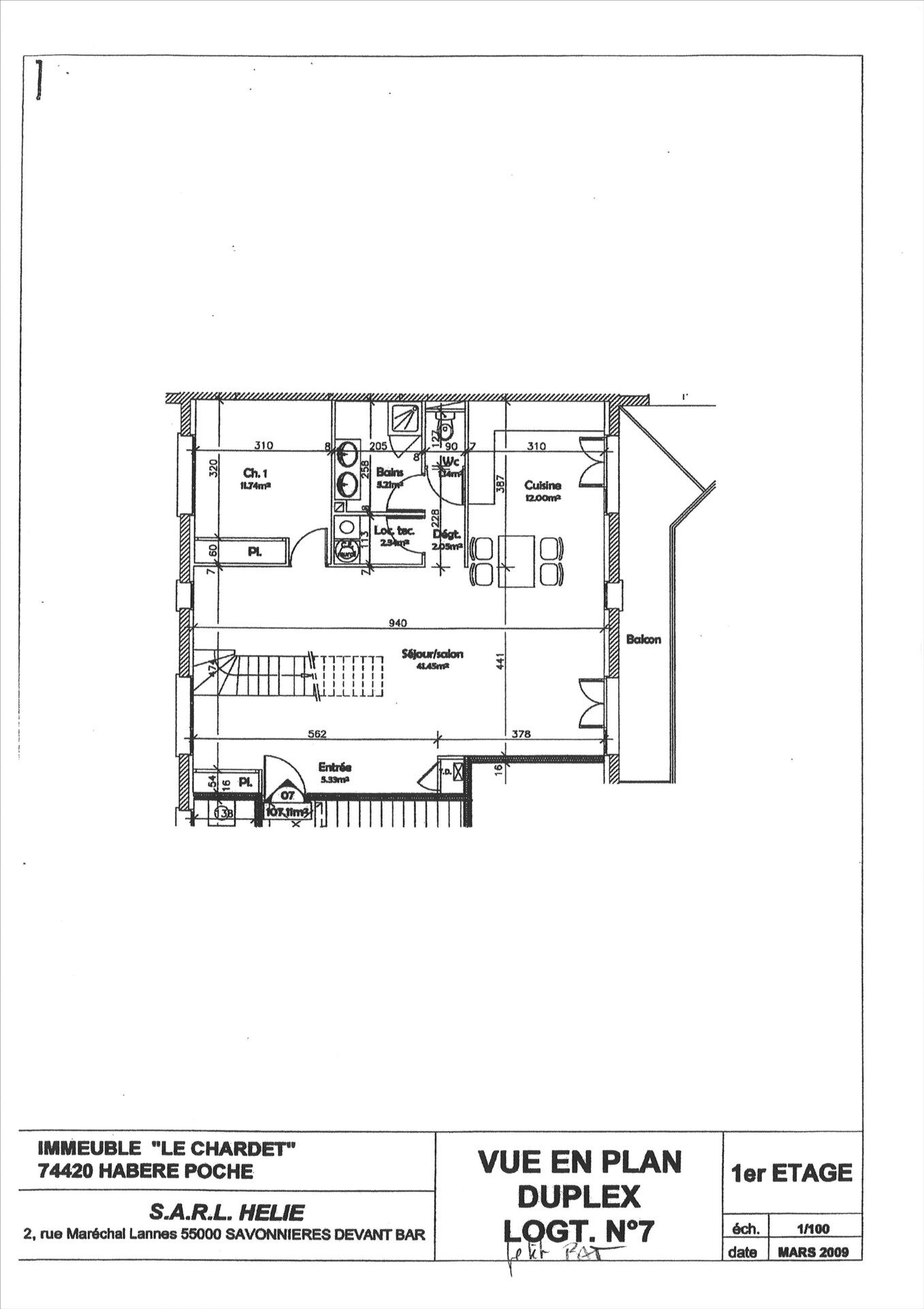 Appartement  T4 à louer Habère-Poche 74420