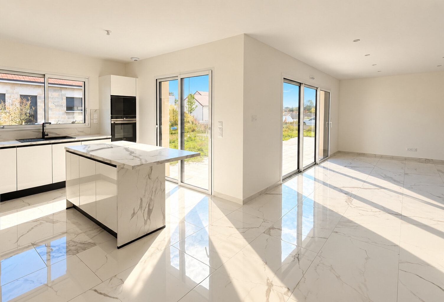 MAISON DE PLAIN NEUVE PIED A ROSIERE PRES TROYES — photo 1