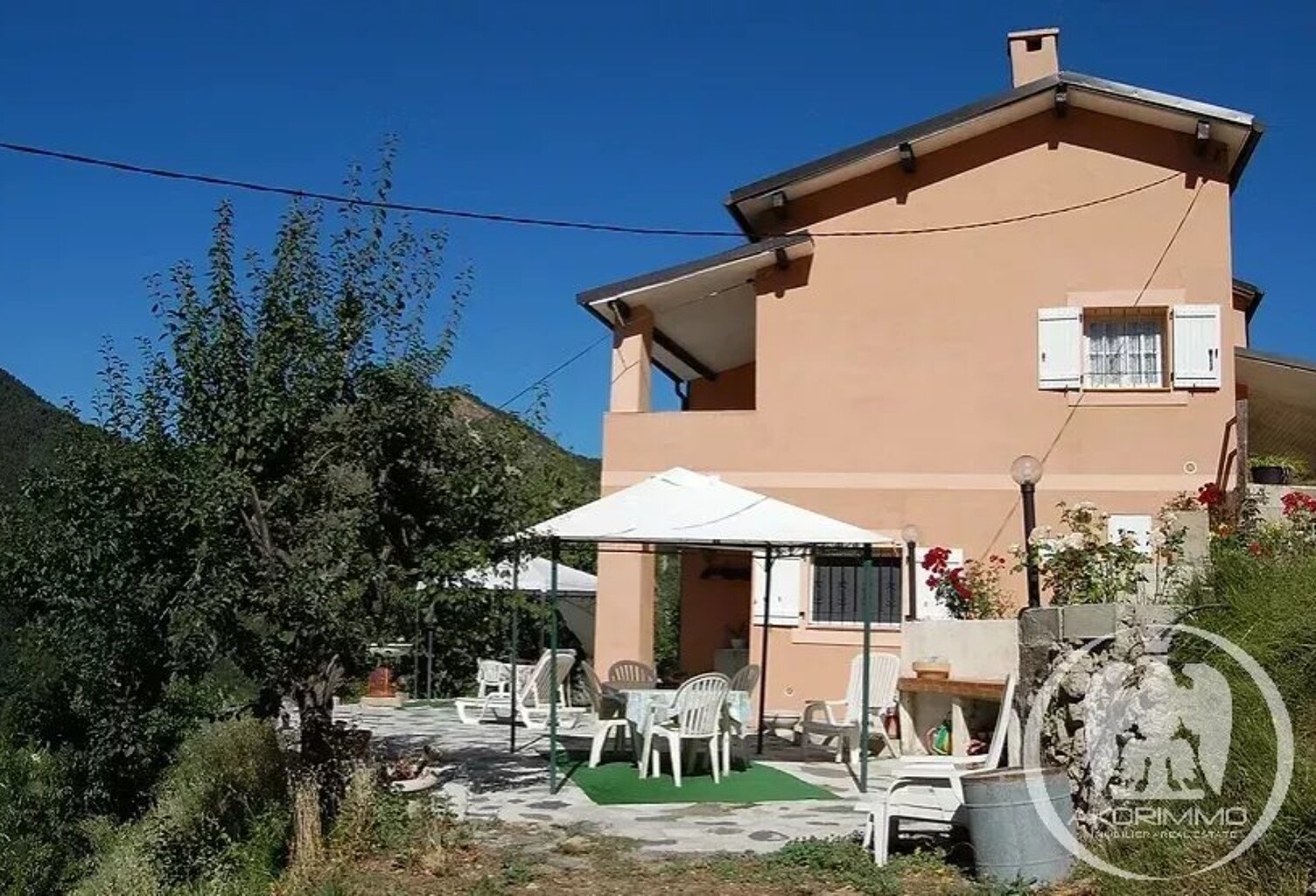 Maison familiale 4 chambres à La Brigue avec vue montagne — photo 1