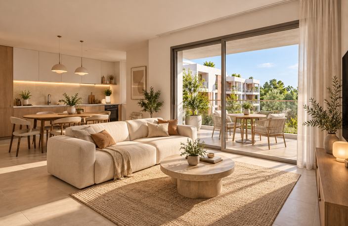 MONTPELLIER – T2 NEUF AVEC TERRASSE – TVA 5,5 % — photo 3