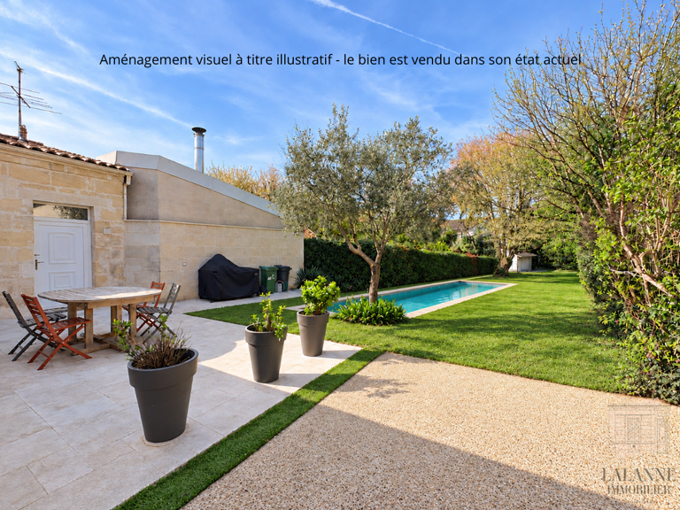Mérignac  Mondésir-Bourran   Échoppe avec vaste jardin et ga — photo 1