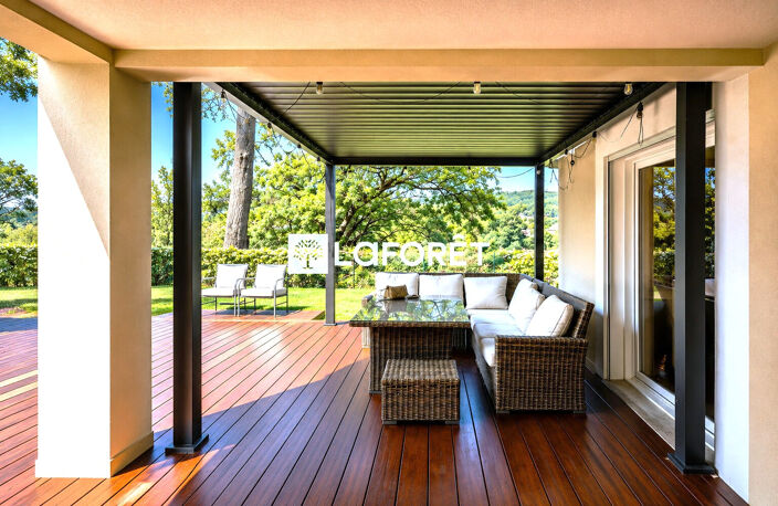ROQUEFORT-LES-PINS - SUPERBE VILLA CONTEMPORAINE AU CALME ABSOLU — photo 3