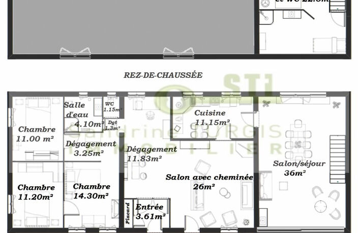 Maison habitable de plain-pied nichée dans un cadre idylliqu — photo 4