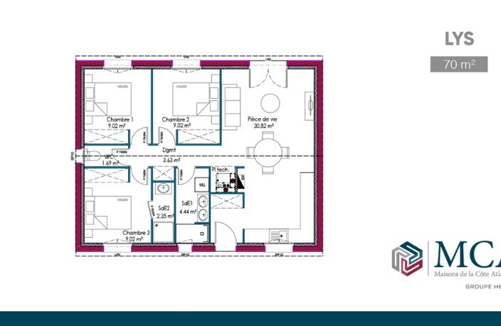 Maison à construire à Gujan-Mestras (33470) — photo 4