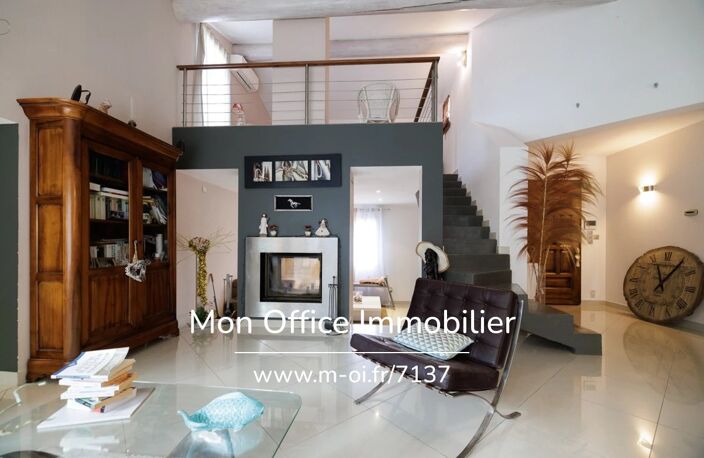 Référence : 7137-VCL. - Maison de plain pied - jardin paysager, calme absolu - 4 chambres 1 bureau - Simiane Collongue — photo 2