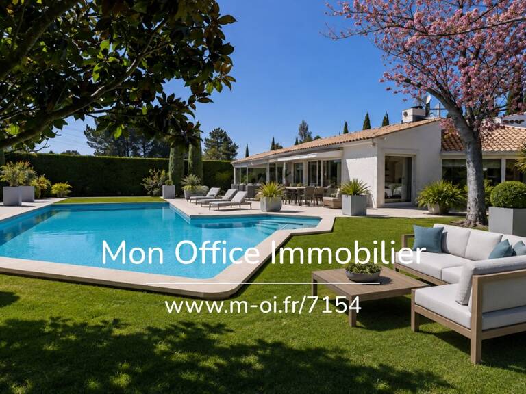 Référence : 7154-VCL. - Maison dans un cocon de verdure - 3 chambres, un bureau, une dépendance - BOUC BEL AIR — photo 1