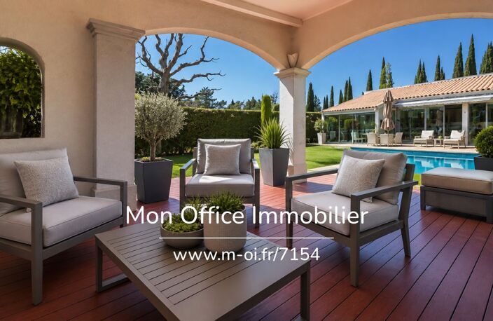 Référence : 7154-VCL. - Maison dans un cocon de verdure - 3 chambres, un bureau, une dépendance - BOUC BEL AIR — photo 3