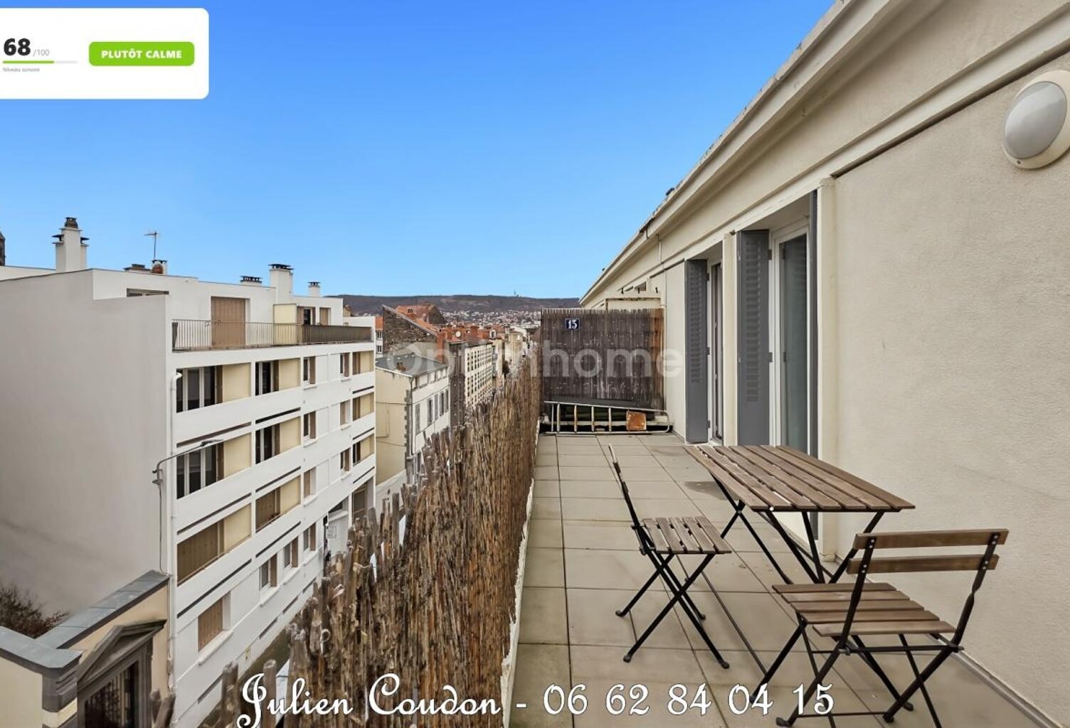 Appartement 2 pièces avec grande terrasse – Clermont-Ferrand 63000 — photo 1