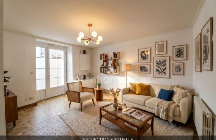 Maison de bourg rénovée de 99 m² (3 ch) avec cour, 2 garages + Appartement T2 loué (420 €/mois) – Centre-ville de Nueil-les-Aubiers (79250) — photo 3