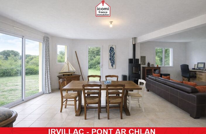 FINISTERE - Irvillac (29460) - A VENDRE - MAISON 130M²  2008 - GRANDE PIECE DE VIE - 4 CHAMBRES - DEP C - PAS DE TRAVAUX - VIE DE PLAIN PIED POSSIBLE — photo 3