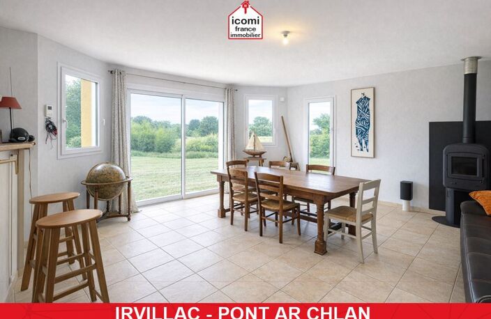 FINISTERE - Irvillac (29460) - A VENDRE - MAISON 130M²  2008 - GRANDE PIECE DE VIE - 4 CHAMBRES - DEP C - PAS DE TRAVAUX - VIE DE PLAIN PIED POSSIBLE — photo 4