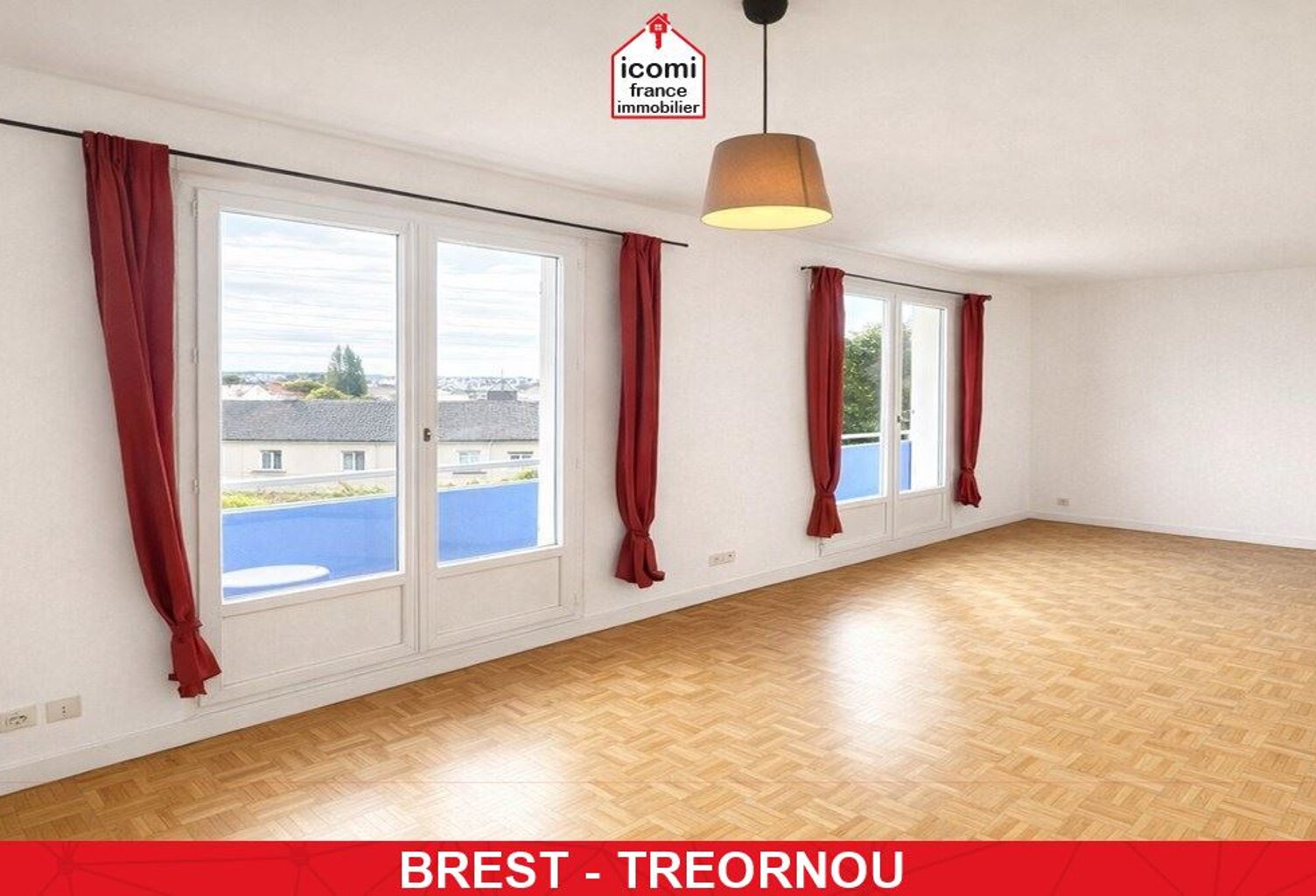 FINISTERE - Brest (29200) - A VENDRE - APPARTEMENT 87M2 - DALLE BETON- 3 CHAMBRES - 1 GARAGE - 1 CAVE - 1 JARDIN PARTAGE - TRES FAIBLES CHARGES - COMMERCES A PIED — photo 1