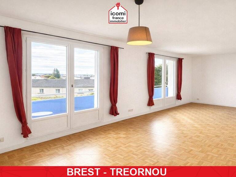 FINISTERE - Brest (29200) - A VENDRE - APPARTEMENT 87M2 - DALLE BETON- 3 CHAMBRES - 1 GARAGE - 1 CAVE - 1 JARDIN PARTAGE - TRES FAIBLES CHARGES - COMMERCES A PIED — photo 1