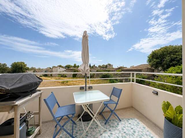 MUDAISON - Appartement T3 Rénové - 62 m2 - Terrasse - Parking - Climatisation — photo du bien