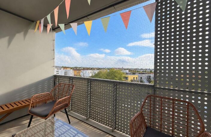 TOULOUSE-BORDEROUGE T3 EN DERNIER ÉTAGE AVEC BALCON ET PARKING EN SOUS-SOL — photo 2