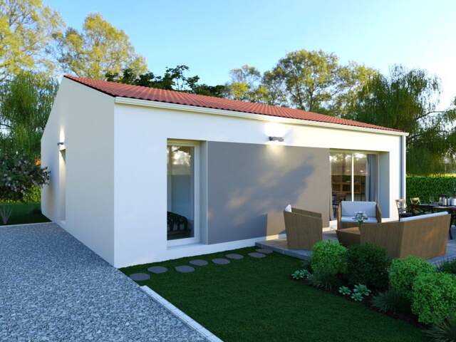 Projet de construction d'une maison 80.07 m² avec terrain à SAINT-GENES-CHAMPANELLE (63) — photo du bien