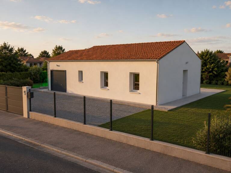 Projet de construction d'une maison 69.93 m² avec terrain à VOLVIC (63) — photo 1