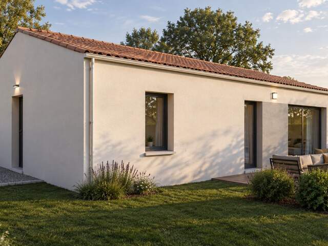 Projet de construction d'une maison 80.07 m² avec terrain à RANDAN (63) — photo du bien