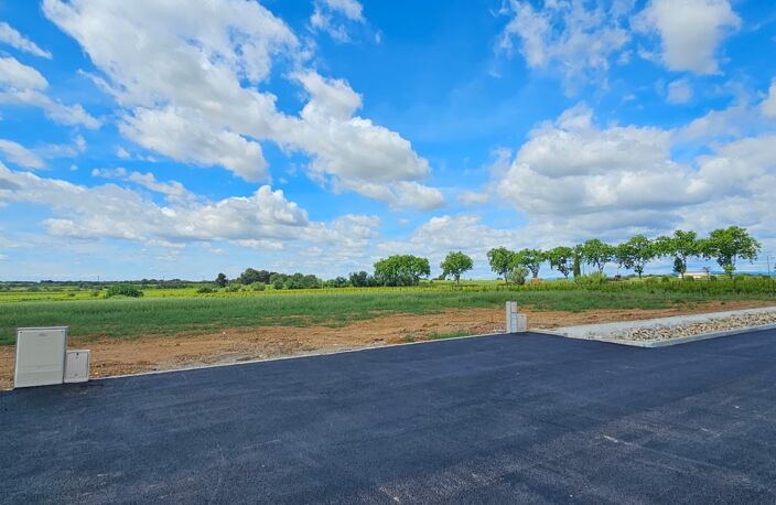 Terrain à vendre de 1008  ALIGNAN DU VENT (34) — photo 2