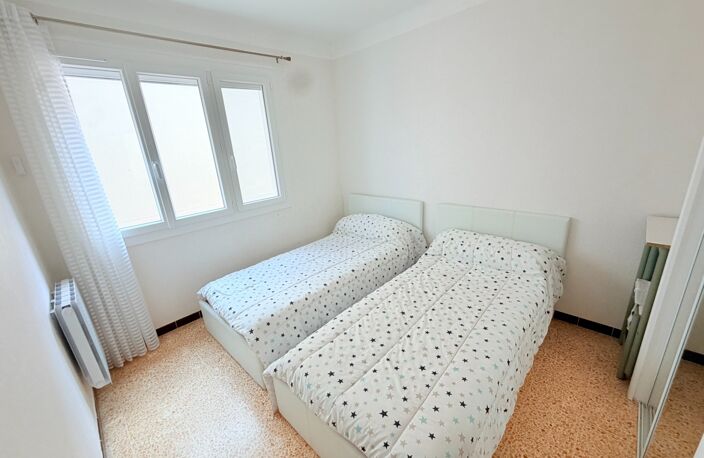 Vente appartement – 3 PIÈCES 59 M² – 2 CHAMBRES – À 50 M DE LA MER – VUE DÉGAGÉE – CALME –  PALAVAS LES FLOTS (34) — photo 3
